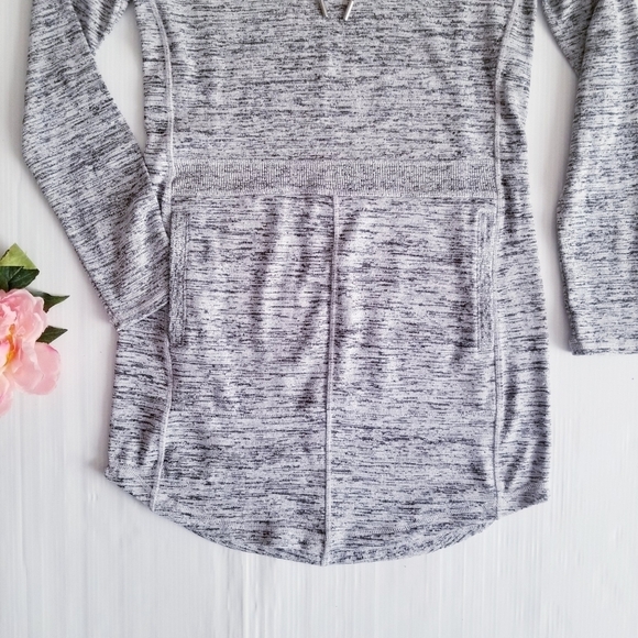 ATHLETA Techie Sweat Comfort Hooded Sweater Dress - Picture 10 of 16